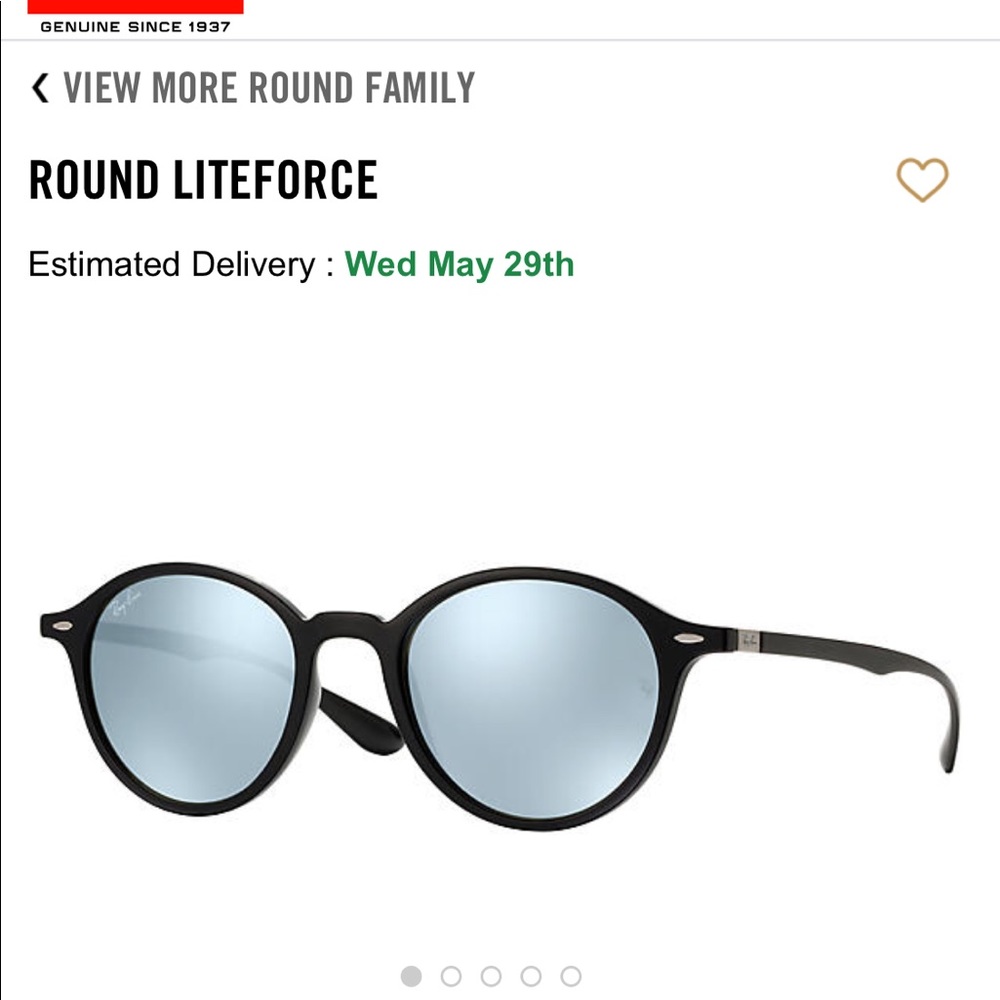 Ray Ban Round Liteforce
